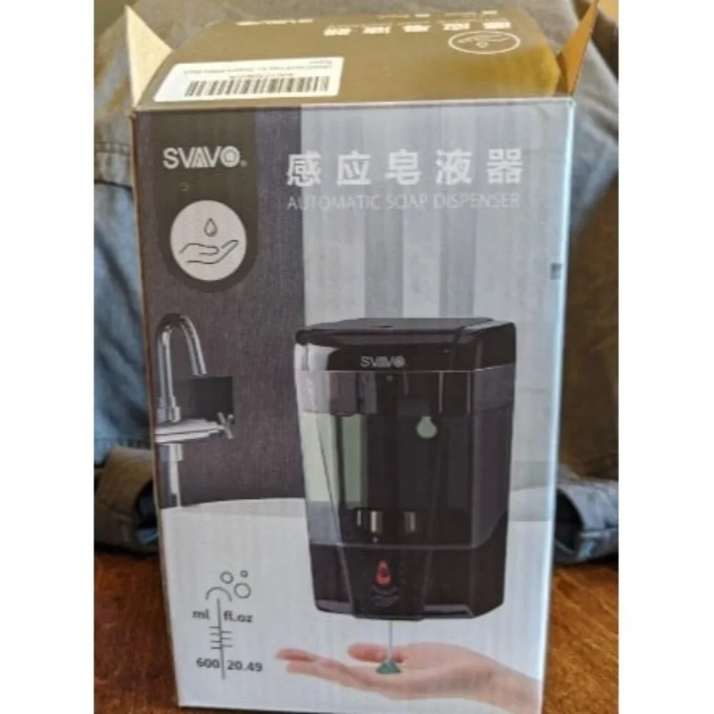 New Automatic Soap Dispenser Wall-Mounted, Hand Soap Dispenser Touchless